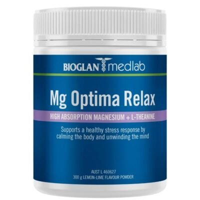 Bioglan Medlab Mg Optima Relax 300g Med One Bioglan Medlab Mg Optima Relax 300g