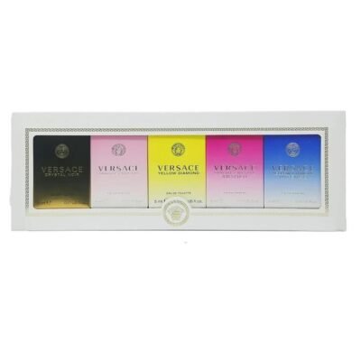Versace 5 Piece Miniatures Collection (Women) Med One Versace 5 Piece Miniatures Collection (Women)