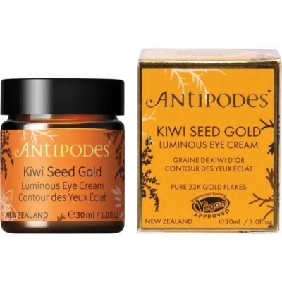 Antipodes Kiwi Seed Gold Luminous Eye Cream 30ml Med One Antipodes Kiwi Seed Gold Luminous Eye Cream 30ml