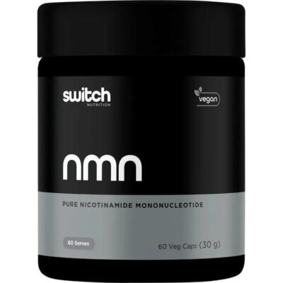 Switch Nutrition NMN Pure Nicotinamide Mononucleotide Cap X 60 Med One Switch Nutrition NMN Pure Nicotinamide Mononucleotide Cap X 60