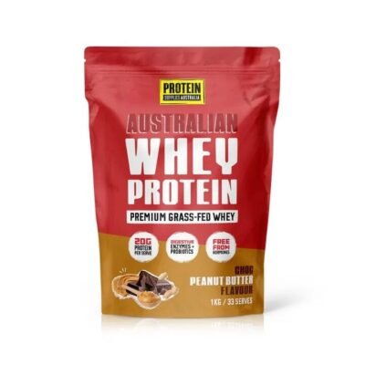 Protein Supplies Australia Australian Whey Protein – Choc Peanut Butter 1kg Med One Protein Supplies Australia Australian Whey Protein - Choc Peanut Butter 1kg