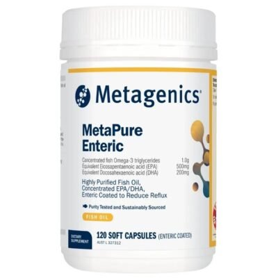 Metagenics MetaPure Enteric Cap X 120 Med One Metagenics MetaPure Enteric Cap X 120